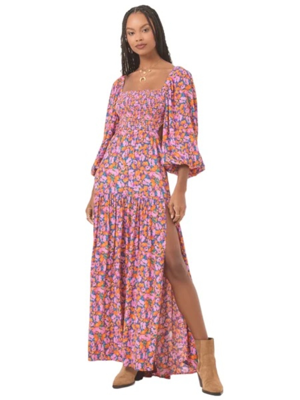 L SPACE| new with tags Heidi dress | size large - Picture 2 of 7